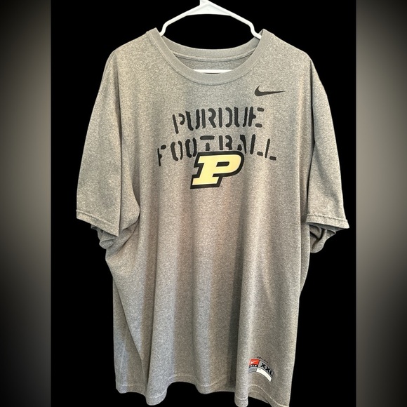 Nike Purdue Boilermakers Dri-Fit T-Shirt Football Men’s Size 2X-Large - Picture 1 of 5